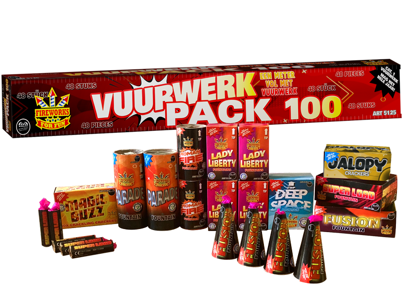 Vuurwerkpack 100